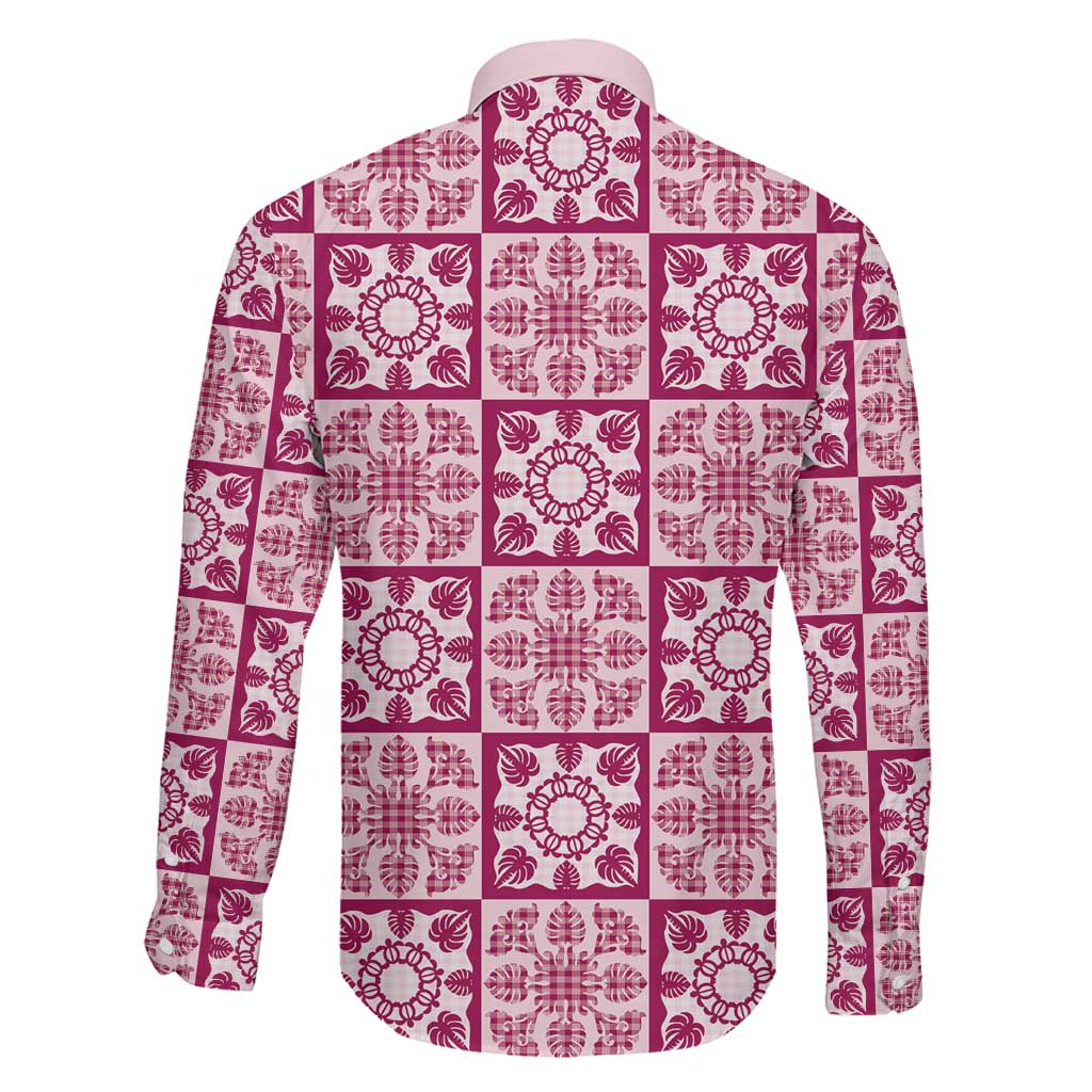 Akala Palaka Quilt Hawaii Family Matching Off Shoulder Short Dress and Hawaiian Shirt Hawaiian Tropical Monstera Sea Turtle