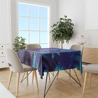 Polynesia Jellyfish Memorial Personalised Tablecloth Infinity Jellies Polynesian Pattern