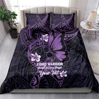 Personalised Fibromyalgia Awareness Month Bedding Set Fibro Warrior Strength In Every Struggle