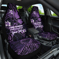 Personalised Fibromyalgia Awareness Month Car Seat Cover Fibro Warrior Strength In Every Struggle