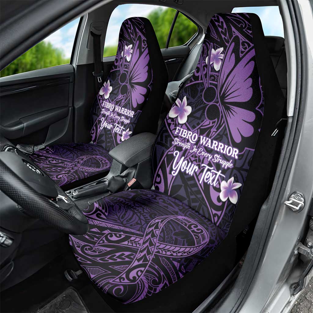 Personalised Fibromyalgia Awareness Month Car Seat Cover Fibro Warrior Strength In Every Struggle
