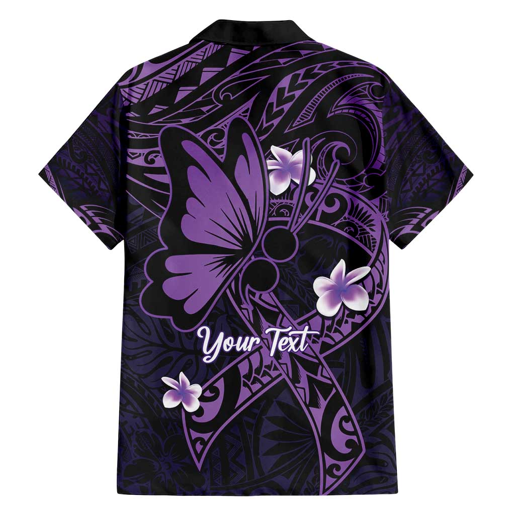 Personalised Fibromyalgia Awareness Month Family Matching Long Sleeve Bodycon Dress and Hawaiian Shirt Fibro Warrior Strength In Every Struggle