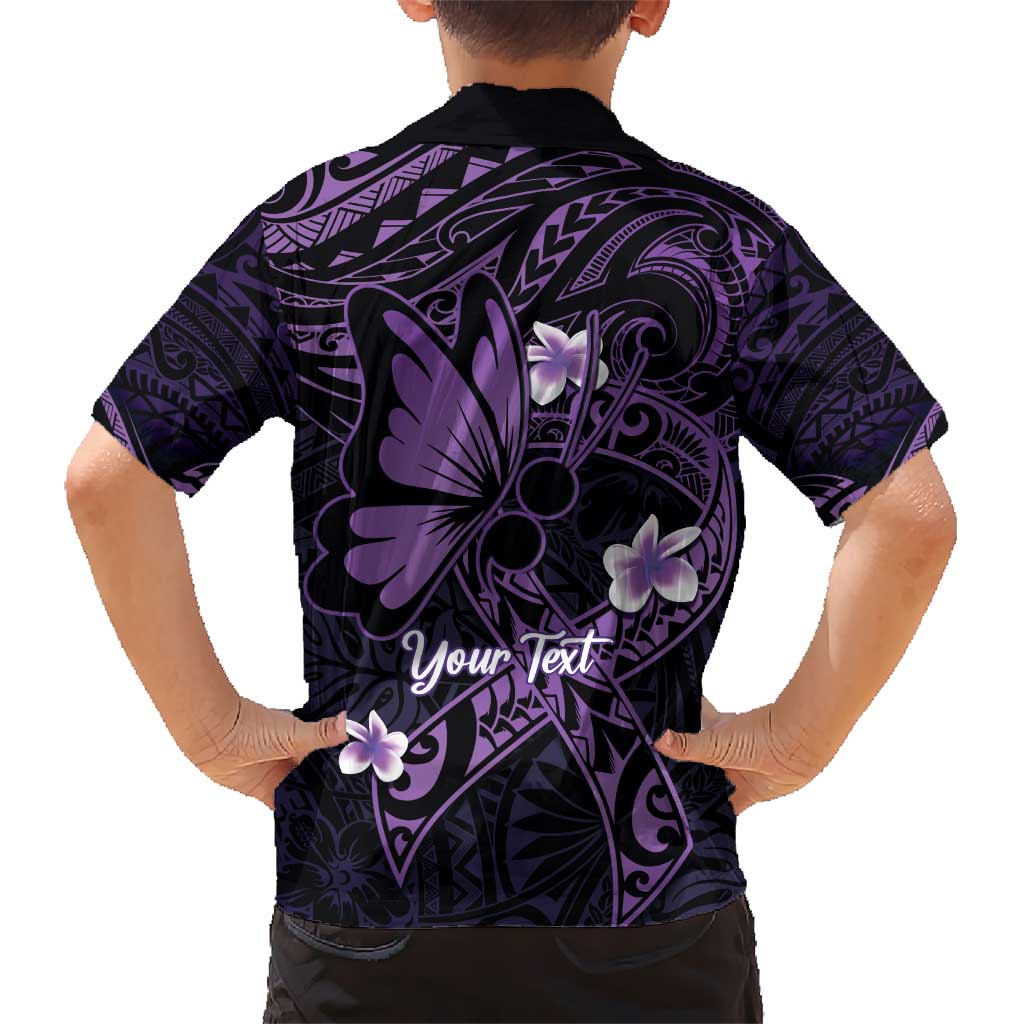 Personalised Fibromyalgia Awareness Month Hawaiian Shirt Fibro Warrior Strength In Every Struggle