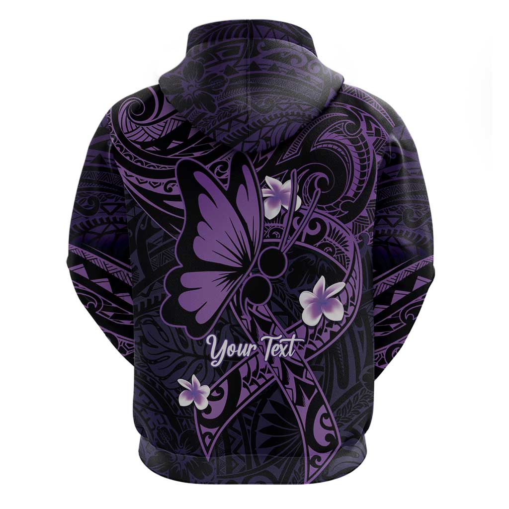 Personalised Fibromyalgia Awareness Month Hoodie Fibro Warrior Strength In Every Struggle