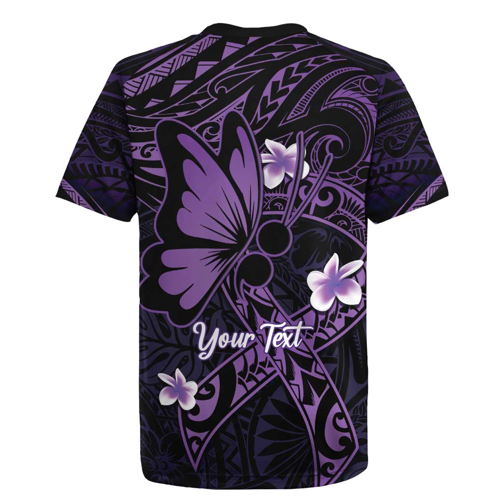 Personalised Fibromyalgia Awareness Month Rugby Jersey Fibro Warrior Strength In Every Struggle