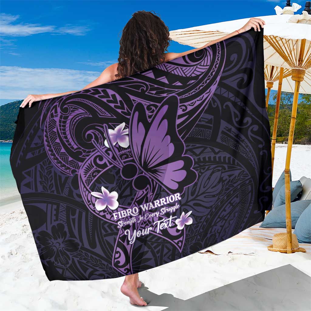 Personalised Fibromyalgia Awareness Month Sarong Fibro Warrior Strength In Every Struggle