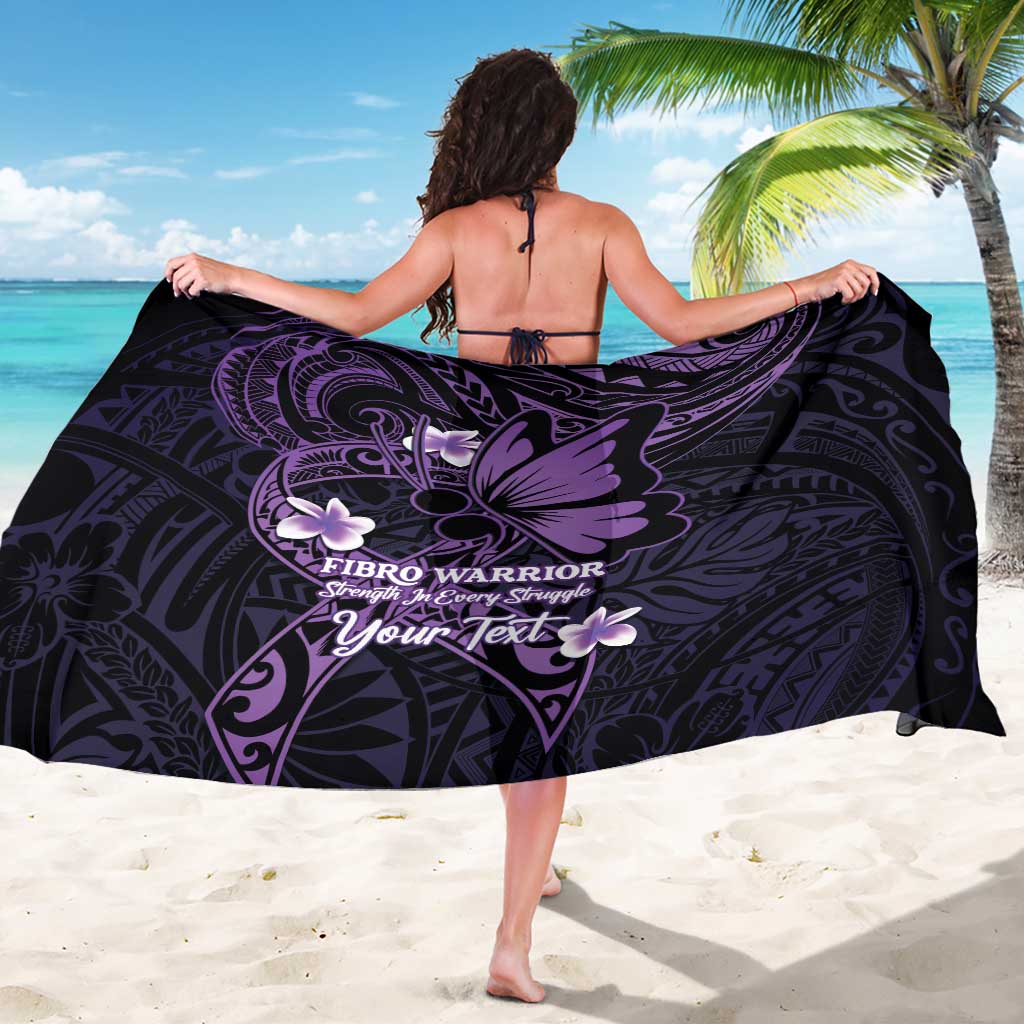 Personalised Fibromyalgia Awareness Month Sarong Fibro Warrior Strength In Every Struggle