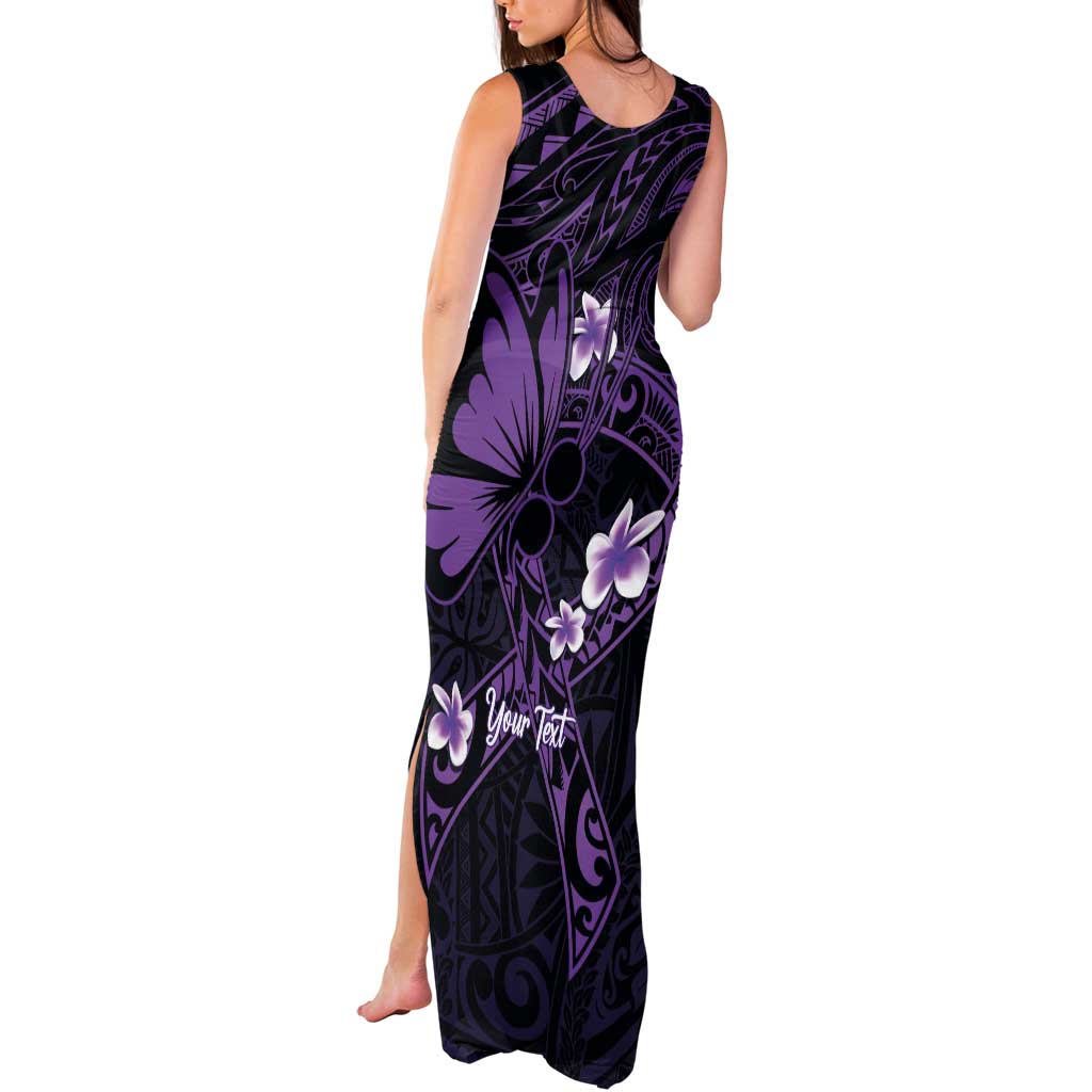 Personalised Fibromyalgia Awareness Month Tank Maxi Dress Fibro Warrior Strength In Every Struggle