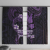 Personalised Fibromyalgia Awareness Month Window Curtain Fibro Warrior Strength In Every Struggle