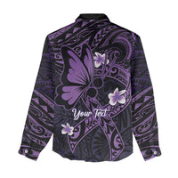 Personalised Fibromyalgia Awareness Month Women Casual Shirt Fibro Warrior Strength In Every Struggle