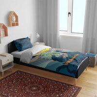 Niue ANZAC Day Bedding Set We Will Remember Them Camouflage Style