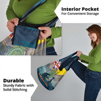 Niue ANZAC Day Grocery Bag We Will Remember Them Camouflage Style