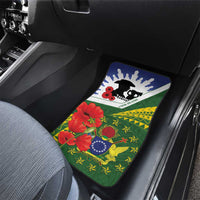 Cook Islands ANZAC Day Car Mats Last Post Lest We Forget