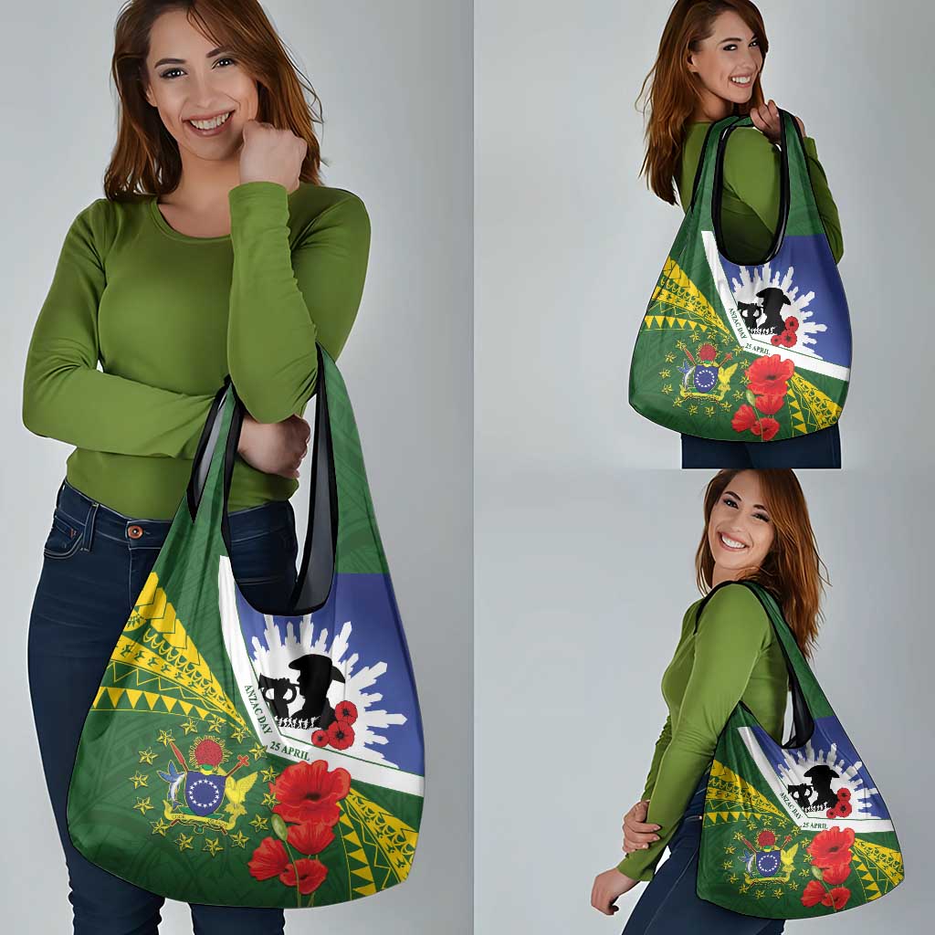 Cook Islands ANZAC Day Grocery Bag Last Post Lest We Forget