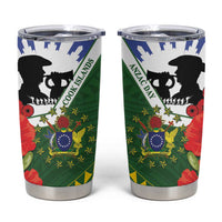 Cook Islands ANZAC Day Tumbler Cup Last Post Lest We Forget
