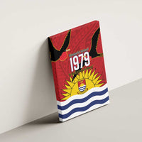 Mauri Kiribati Independence Day Canvas Wall Art 1979 Proud National Frigatebird