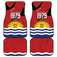 Mauri Kiribati Independence Day Car Mats 1979 Proud National Frigatebird