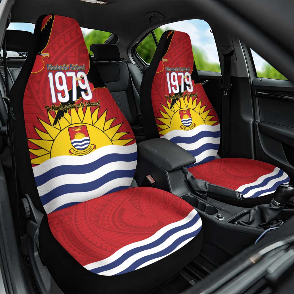 Mauri Kiribati Independence Day Car Seat Cover 1979 Proud National Frigatebird