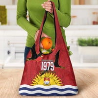 Mauri Kiribati Independence Day Grocery Bag 1979 Proud National Frigatebird LT14 - Polynesian Pride