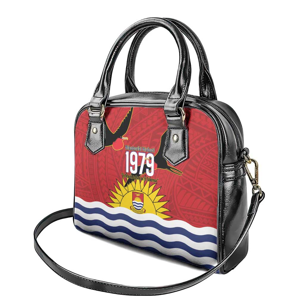 Mauri Kiribati Independence Day Shoulder Handbag 1979 Proud National Frigatebird