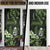 Green Hafa Adai Guam Door Cover Chamorro Latte Stone Hand With Plumeria - Polynesian Pride