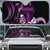 Purple Hafa Adai Guam Auto Sun Shade Chamorro Latte Stone Hand With Plumeria - Polynesian Pride