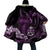Purple Hafa Adai Guam Cloak Chamorro Latte Stone Hand With Plumeria - Polynesian Pride