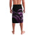 Purple Hafa Adai Guam Lavalava Chamorro Latte Stone Hand With Plumeria