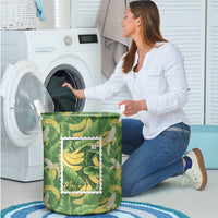 Aloha Hawaii Maia Laundry Basket Hawaiian Banana Stylized Stamp LT14 - Polynesian Pride