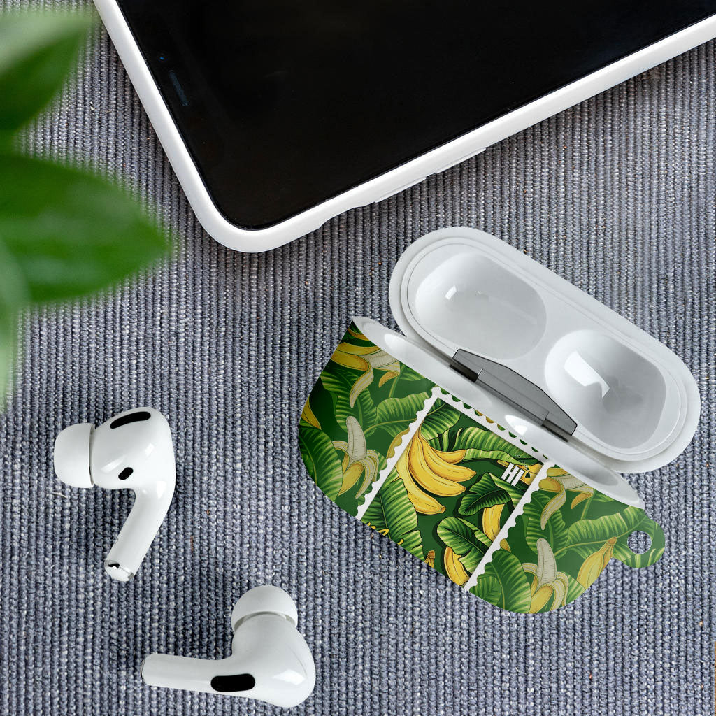 Aloha Hawaii Maia AirPods Case Hawaiian Banana Stylized Stamp LT14 - Polynesian Pride