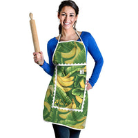 Aloha Hawaii Maia Apron Hawaiian Banana Stylized Stamp LT14 - Polynesian Pride