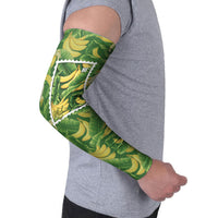 Aloha Hawaii Maia Arm Sleeves Hawaiian Banana Stylized Stamp LT14 - Polynesian Pride