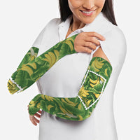 Aloha Hawaii Maia Arm Sleeves Hawaiian Banana Stylized Stamp LT14 - Polynesian Pride