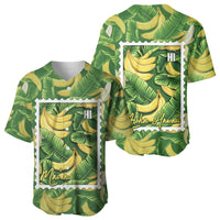 Aloha Hawaii Maia Baseball Jersey Hawaiian Banana Stylized Stamp LT14 - Polynesian Pride