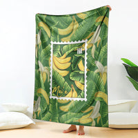 Aloha Hawaii Maia Blanket Hawaiian Banana Stylized Stamp LT14 - Polynesian Pride