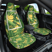 Aloha Hawaii Maia Car Seat Cover Hawaiian Banana Stylized Stamp LT14 One Size Green - Polynesian Pride