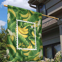 Aloha Hawaii Maia Garden Flag Hawaiian Banana Stylized Stamp LT14 - Polynesian Pride