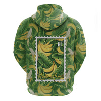 Aloha Hawaii Maia Hoodie Hawaiian Banana Stylized Stamp LT14 - Polynesian Pride