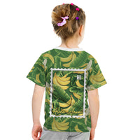 Aloha Hawaii Maia Kid T Shirt Hawaiian Banana Stylized Stamp LT14 - Polynesian Pride