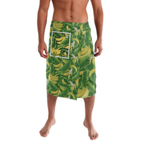Aloha Hawaii Maia Lavalava Hawaiian Banana Stylized Stamp LT14 Green - Polynesian Pride