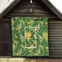 Aloha Hawaii Maia Quilt Hawaiian Banana Stylized Stamp LT14 - Polynesian Pride