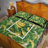 Aloha Hawaii Maia Quilt Bed Set Hawaiian Banana Stylized Stamp LT14 - Polynesian Pride