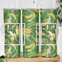 Aloha Hawaii Maia Skinny Tumbler Hawaiian Banana Stylized Stamp LT14 - Polynesian Pride