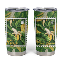 Aloha Hawaii Maia Tumbler Cup Hawaiian Banana Stylized Stamp LT14 Green - Polynesian Pride