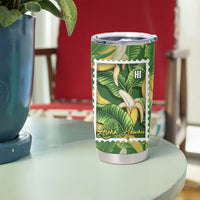 Aloha Hawaii Maia Tumbler Cup Hawaiian Banana Stylized Stamp LT14 - Polynesian Pride