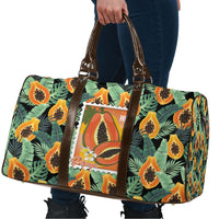 Aloha Hawaii Mikana Travel Bag Hawaiian Papaya Stylized Stamp LT14 - Polynesian Pride