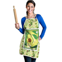 Aloha Hawaii Avocado Apron Hawaiian Fruit Stylized Stamp LT14 - Polynesian Pride
