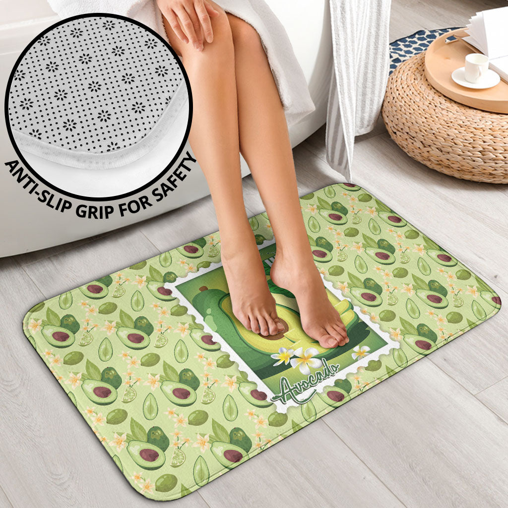 Aloha Hawaii Avocado Bathroom Set Hawaiian Fruit Stylized Stamp LT14 - Polynesian Pride