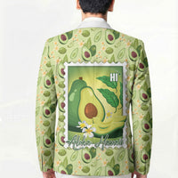 Aloha Hawaii Avocado Blazer Hawaiian Fruit Stylized Stamp LT14 - Polynesian Pride