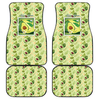 Aloha Hawaii Avocado Car Mats Hawaiian Fruit Stylized Stamp LT14 - Polynesian Pride